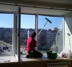 Мытье окон в однокомнатной квартире Бугульма